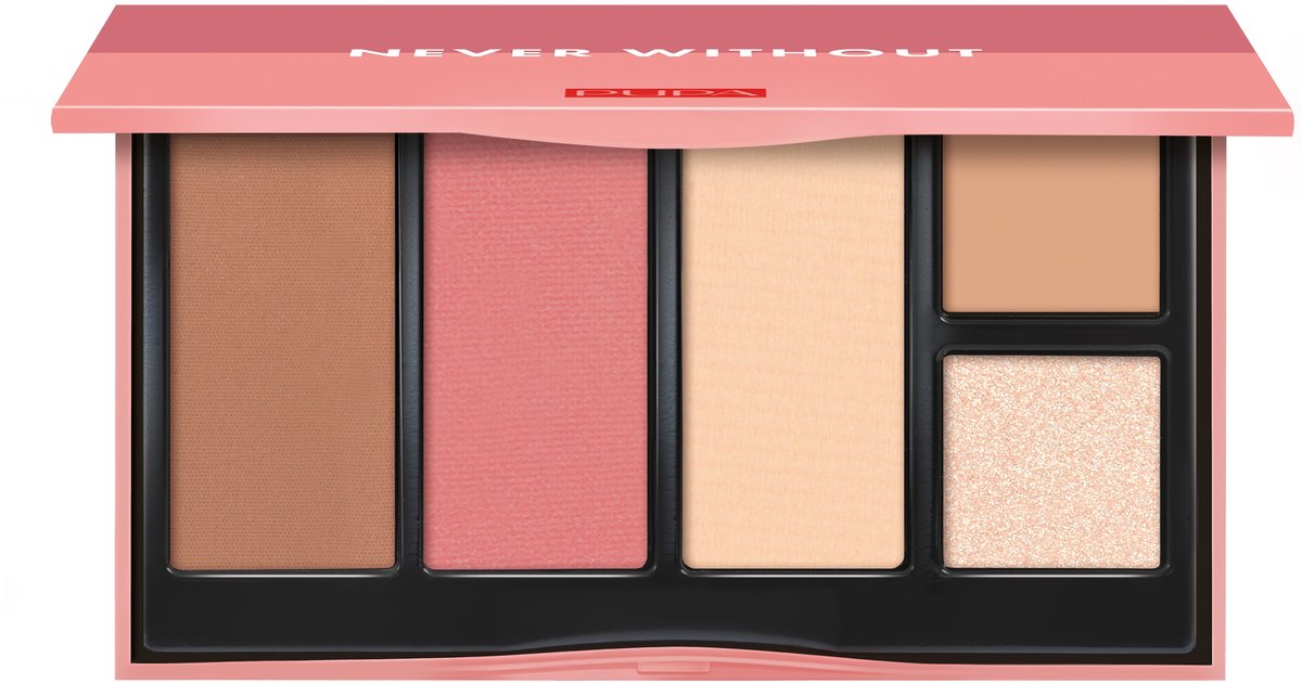 Bol.com Pupa Never Without All In One Face Palette - Medium Skin - 15.2g aanbieding