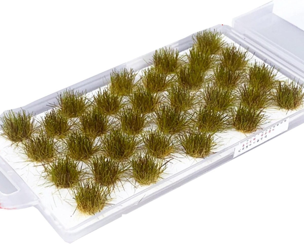 Realistische Grasmat voor Modelbouw - Statich Gras Tufts voor Diorama's en Spoorwegmodellen in Lente, Zomer, Herfst en Winter