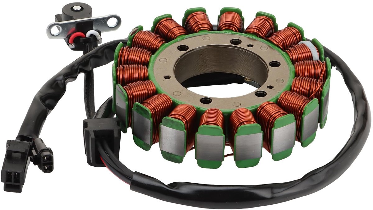 Dailygoods- Magneet Stator Vervanging - 18 Spoel - Binnendiameter 54mm - Buitendiameter 126mm - Hoogte 17mm - Compatibel met Arctic Cat