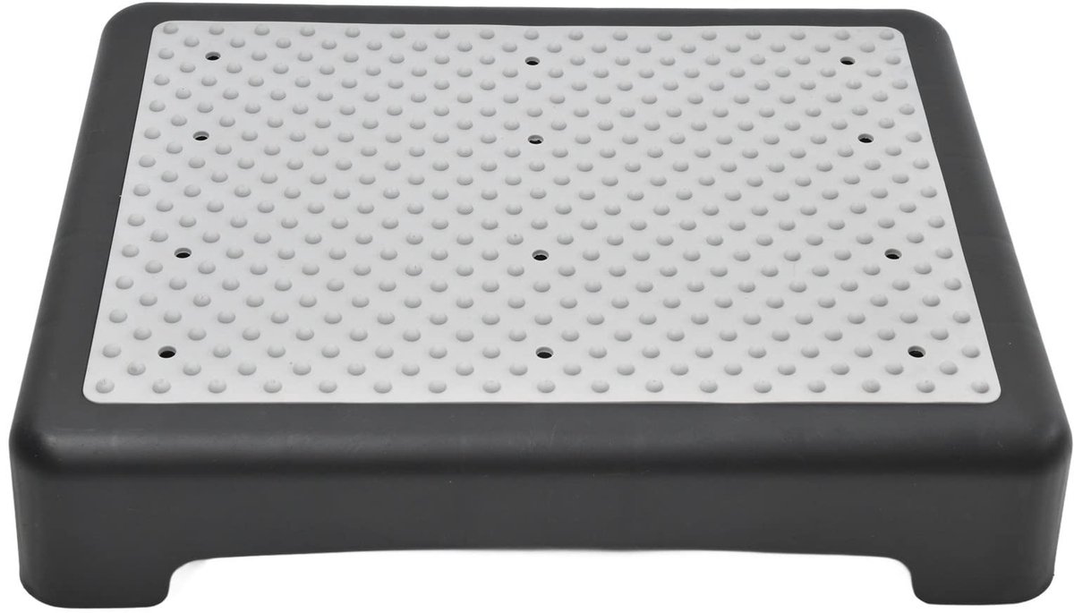 Dailygoods- Buitenstep Duurzaam - Opstapje Inklapbaar - Robuust Kunststof - Versterkte Ondersteuning - Stabiele Voeten - Tot 181,4 kg Belastbaar