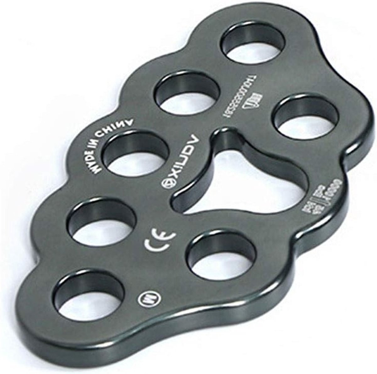 Multi Anchor Point Connector voor Klimmen, Caving en Redacties - 8-Holes Rigging Plate Gear