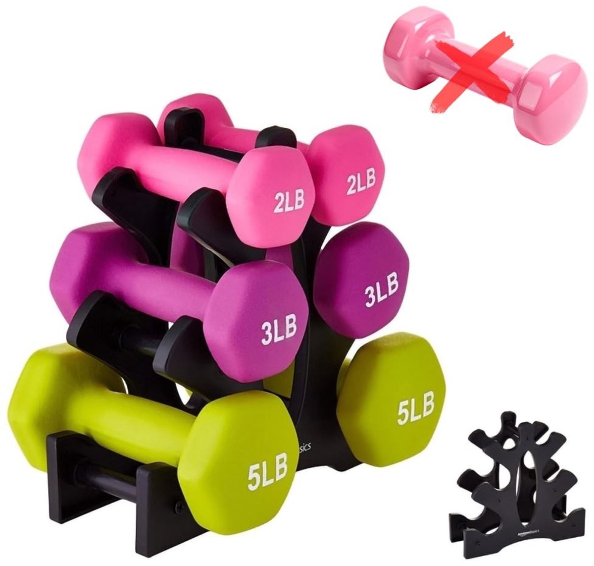 Dailygoods- Halterrek 3-laags - Krachttraining - Halteropslag - Thuisgymtraining - Stabiele Constructie - Ruimtebesparend - Gewichtstandaard