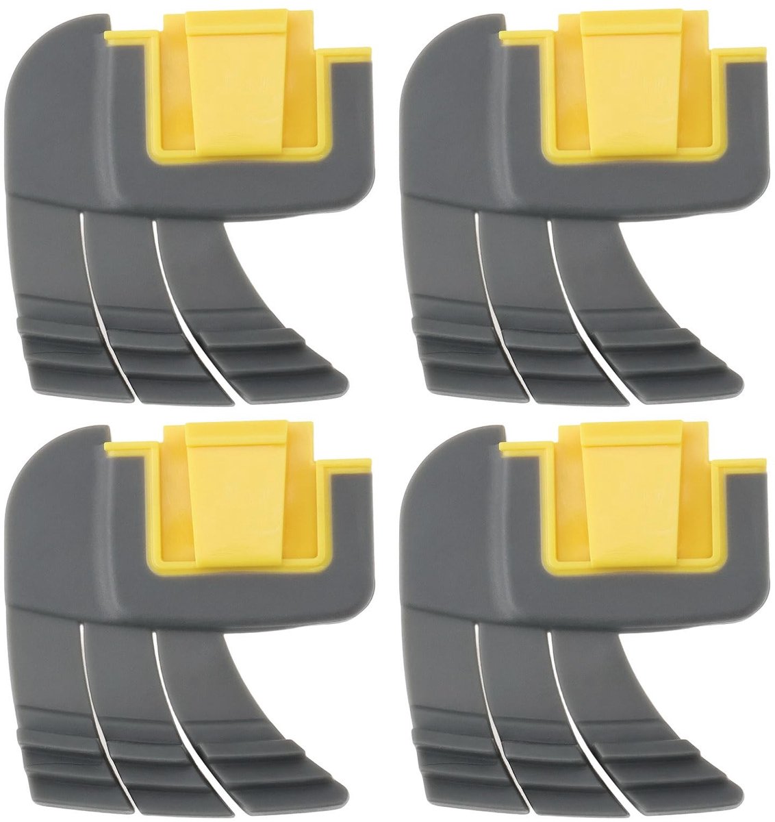 Dailygoods- Zwembad Cleaner Cyclonische Schrobbenborstel - 4 Stuks - Vervanging voor MX8 Elite/MX6 Elite/Maxx - Duurzaam - Afmeting 5 x 4,2 cm - Hoogwaardige Materialen - Zwembadborstel
