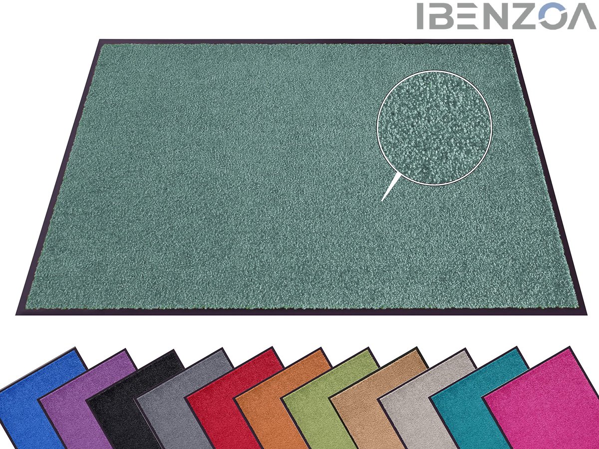 Ibenzoa Deurmat - Olive Green - 40x60 cm - Polyamide