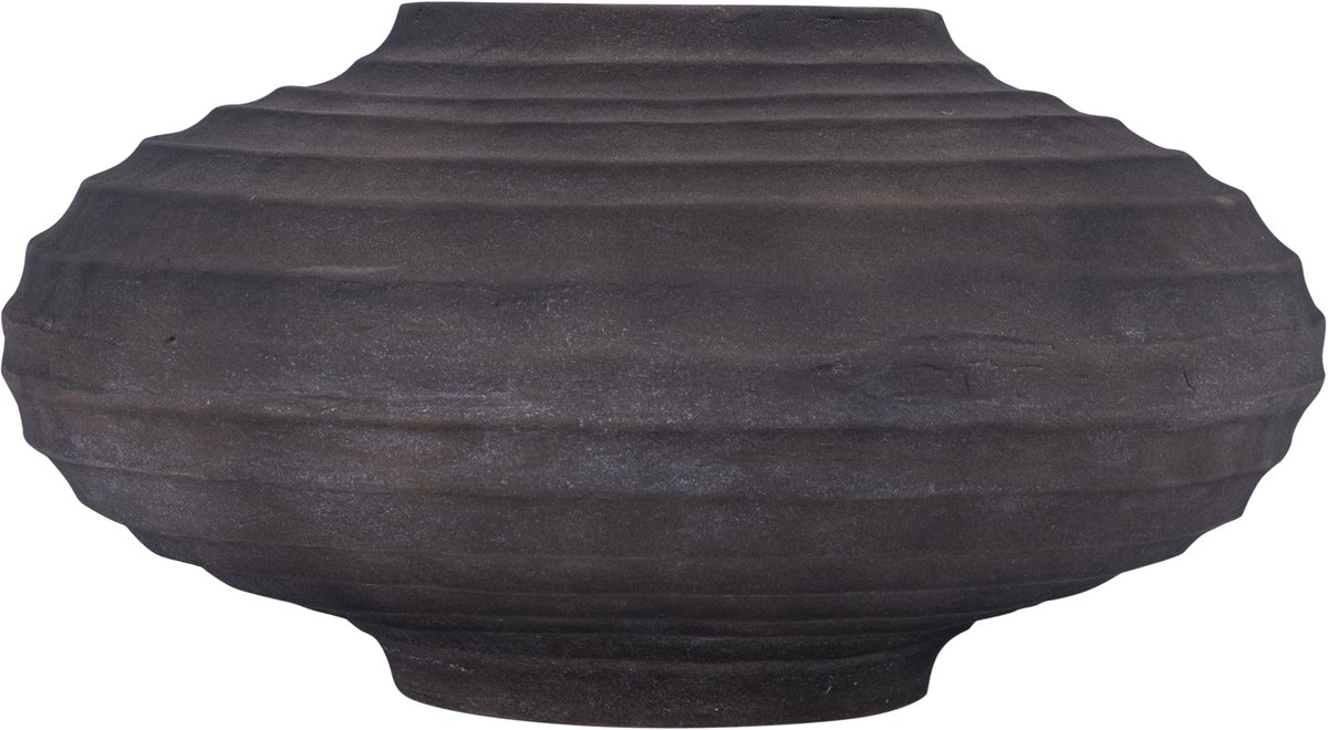 PTMD Kody Brown Stone Wash Casted Alu Ribbed Pot Bruin