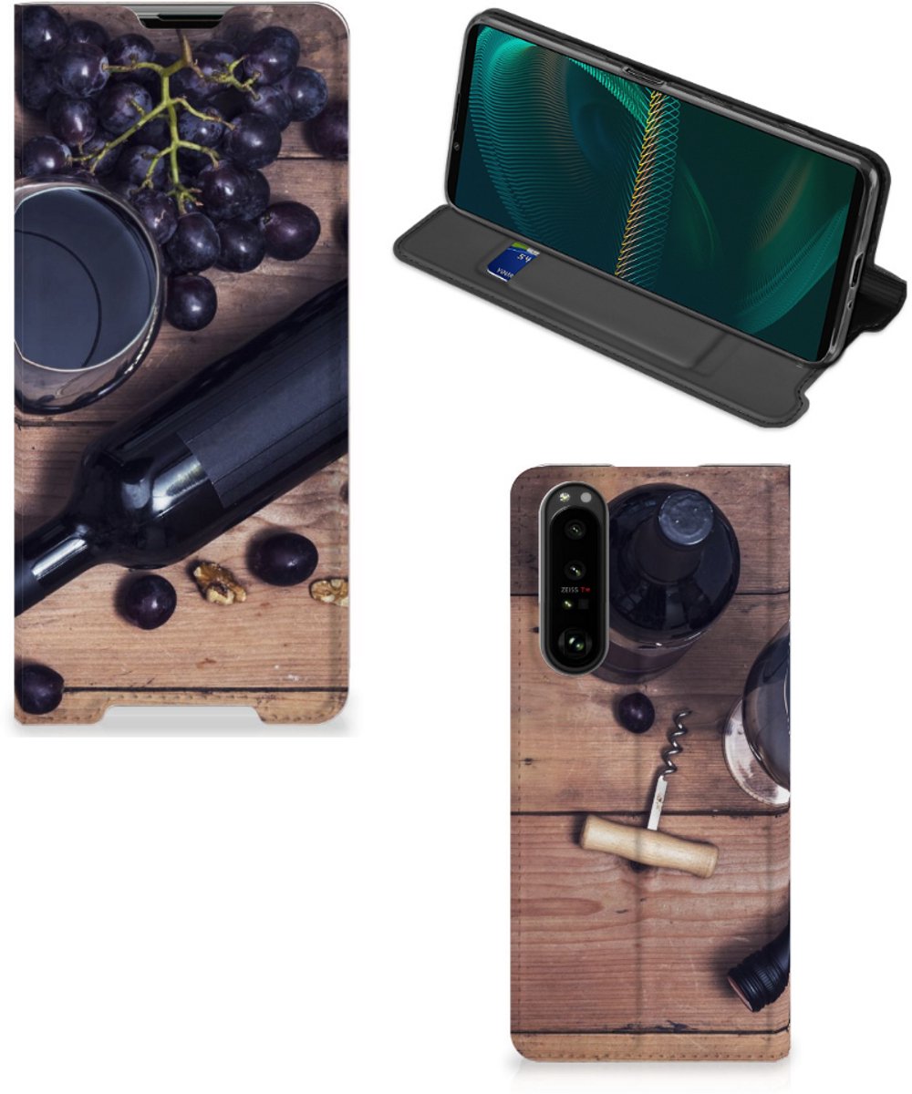 Sony Xperia 5 III Flip Style Cover Wijn