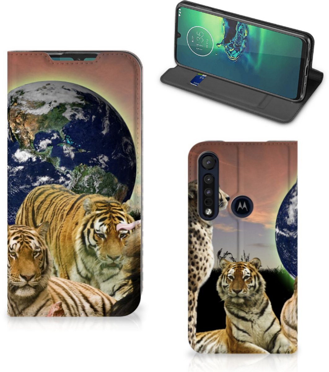 Motorola G8 Plus Hoesje maken Roofdieren