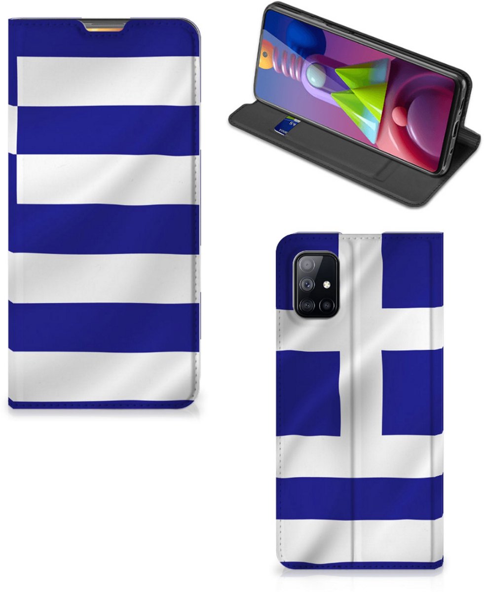 Samsung Galaxy M51 Standcase Griekenland