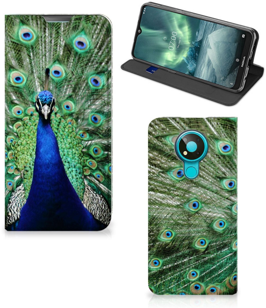 Nokia 3.4 Hoesje maken Pauw
