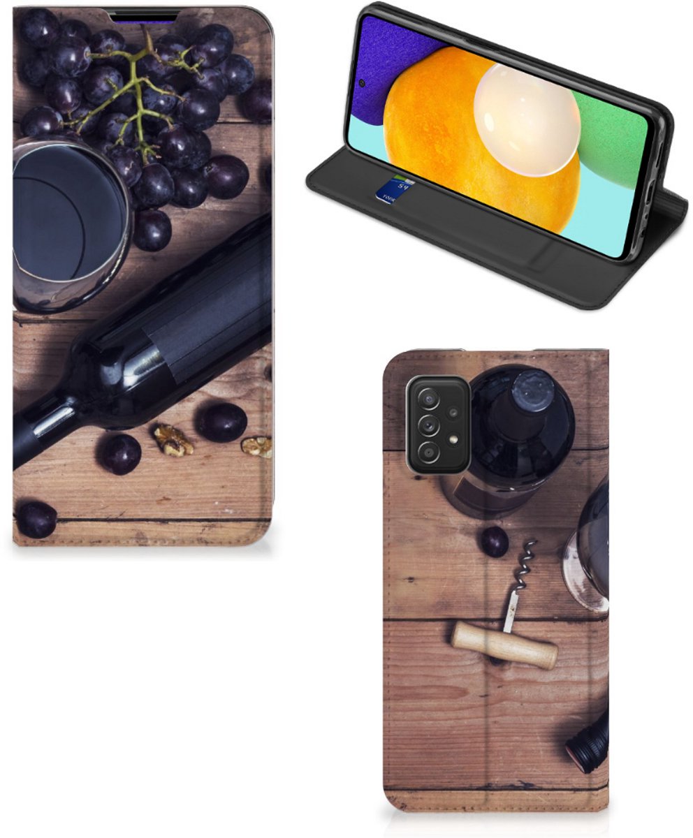 Samsung Galaxy A03s Flip Style Cover Wijn