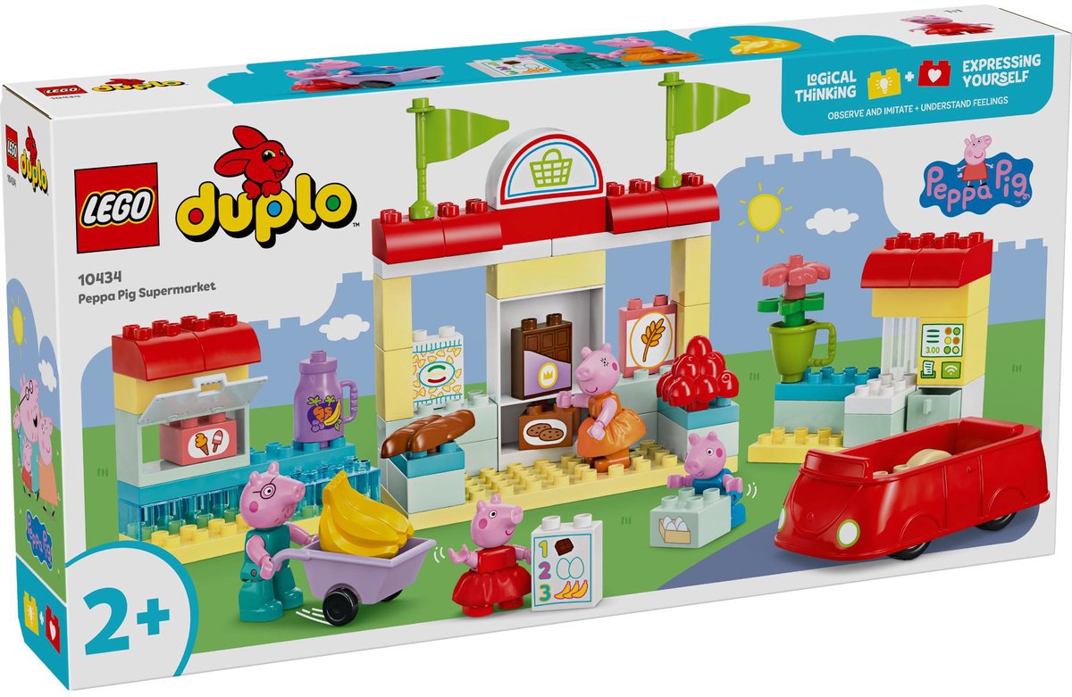 LEGO DUPLO Peppa Big supermarkt - 10434