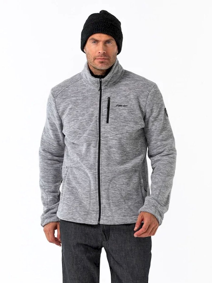 FALCON Robby fleecevest Fleece vest heren Grijs