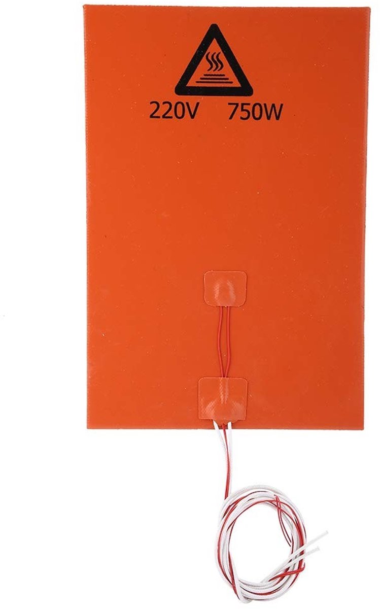 Dailygoody - Silicone Heated Bed 220V 750W voor 3D Printers - Hoge Temperatuur Efficiëntie