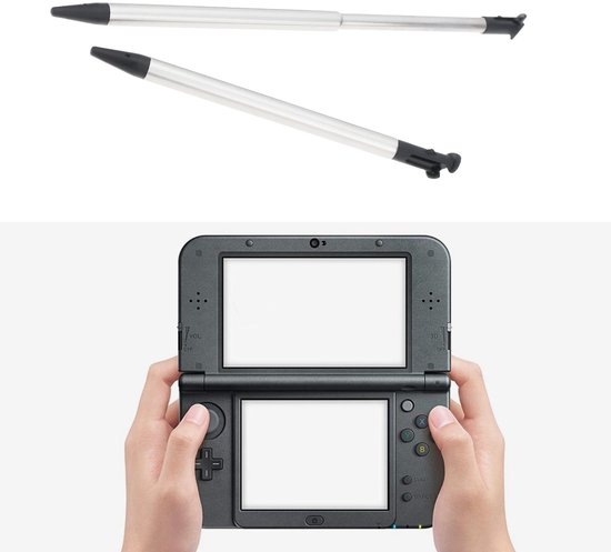 Dailygoody - Inklapbare Stylus Pen - 5x Metalen Stylus - Betrouwbare Vervangingen - Geschikt voor Nintendo 3DS XL - Ideaal voor gamers - Perfecte nauw — afbeelding 4