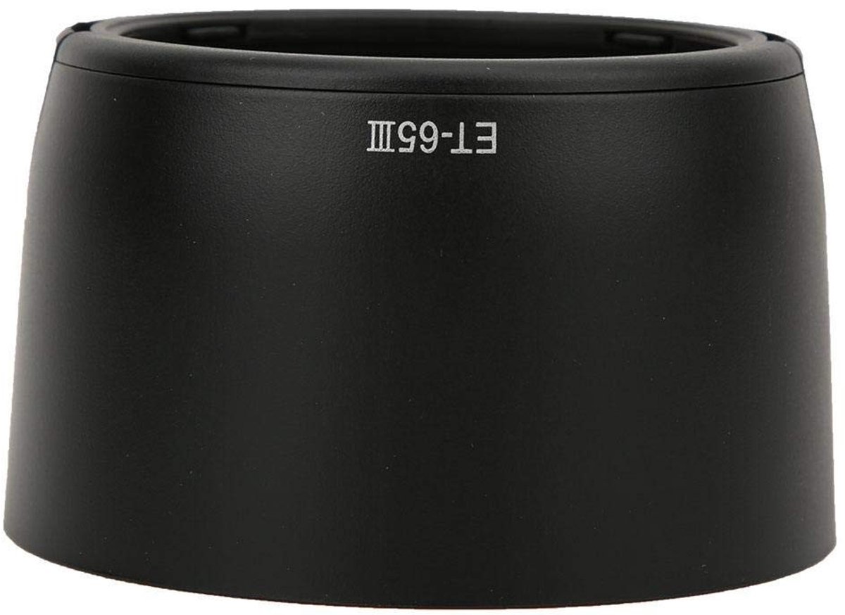Dailygoody - Camera Zonnekap - Achtergrondverlichting - Geschikt voor Flitsfotografie - Kunststof - Zonnekap voor EF 85mm - Betrouwbaar en lichtgewich