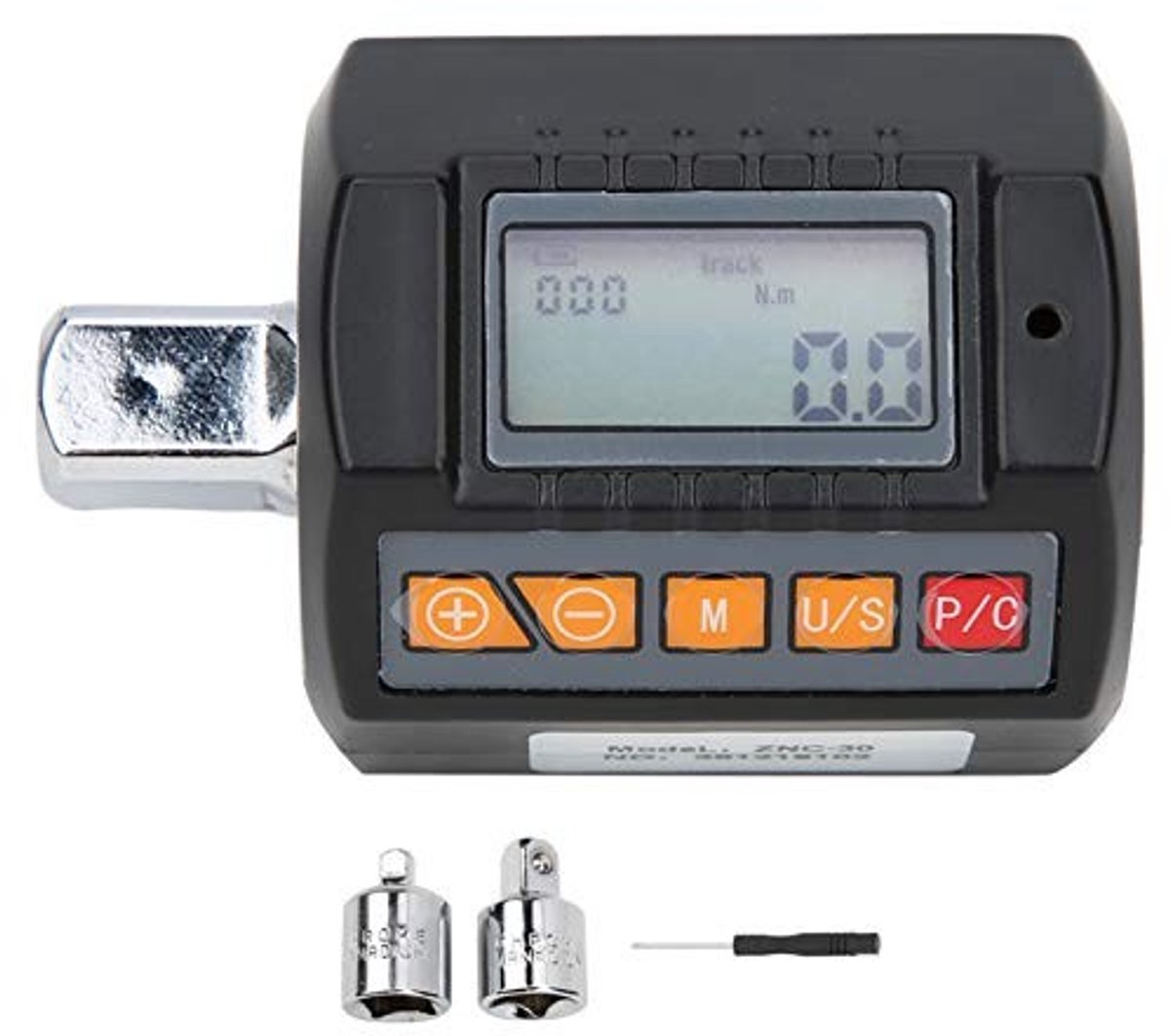 Dailygoody - Digitale Momentsleutel - Torsiemeter met Alarm - Zwart - 3-30N.M - Precisie en Efficiëntie - Geschikt voor Professioneel Gebruik - Model