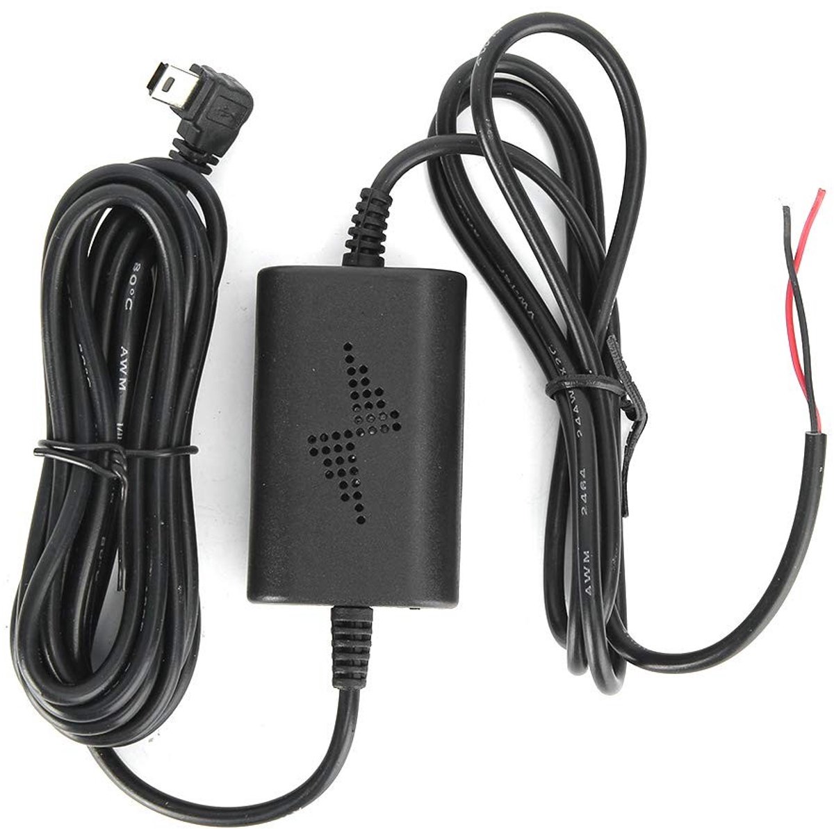 Dailygoody - Mini USB Dash Cam Hardwire Kit - Parkeerbewaking - Verborgen Bedrading - 5 V 2,5 A - Constant Stroom - Voor Auto