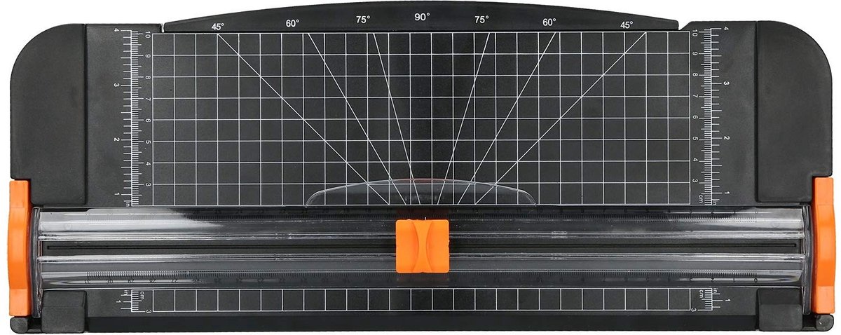 Dailygoody - Papiersnijder A2 A3 A4 - Scrapbooking Tool - Automatische Veiligheidsvergrendeling - Ondersteunt tot 12 Vellen - Precisie Snijden - Ideaa
