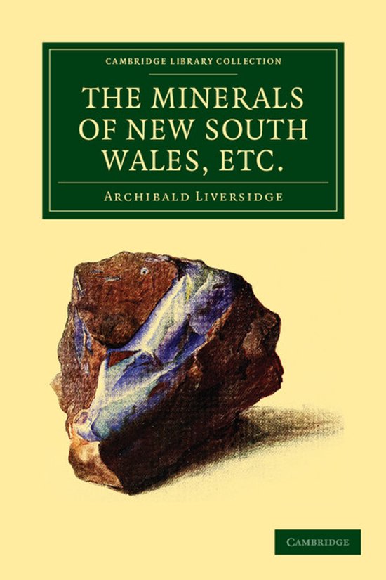 The Minerals of New South Wales, Etc. - cover