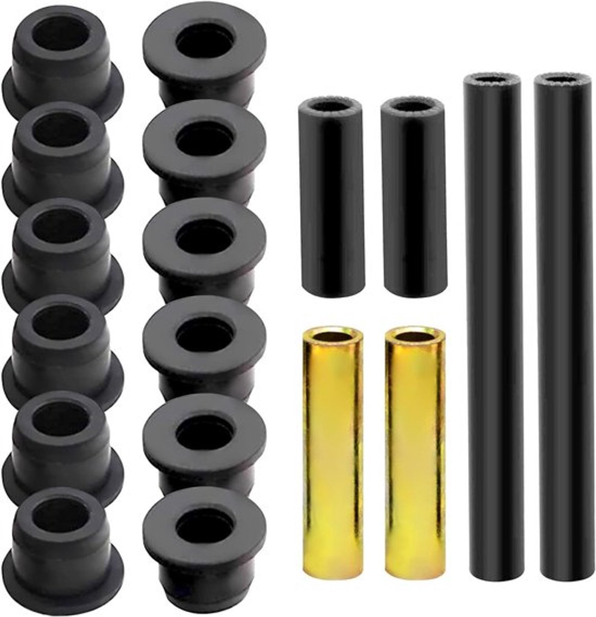 Bushing Kit Voor Voorste Onderste Veer en Voorste Bovenste A-Arms Ophangingssysteem Compatibel met Club Car Precedent