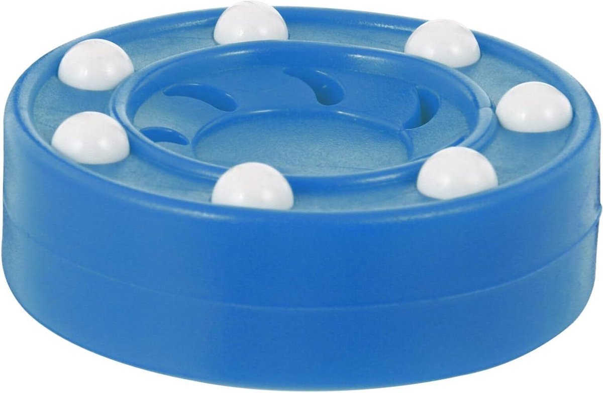 Rollerhockey Puck - Sport Pucks - Vaardigheden Verbeteren - Lage Wrijving Glijden - 7.5x7.5x3 cm - Blauw