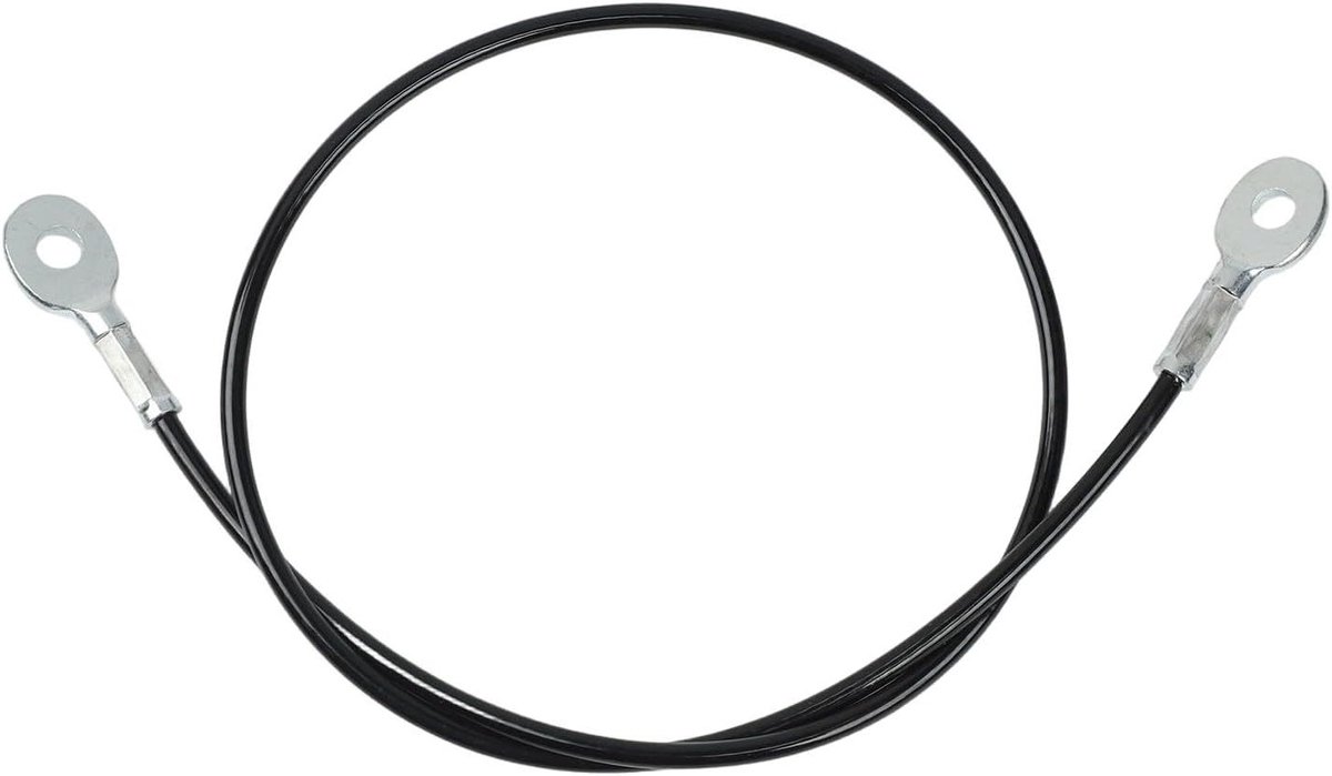 Staalkabel Fitness - Stepper Kabel - Machine Onderhoud - Stille Beweging - 805mm x 5mm - Zwart