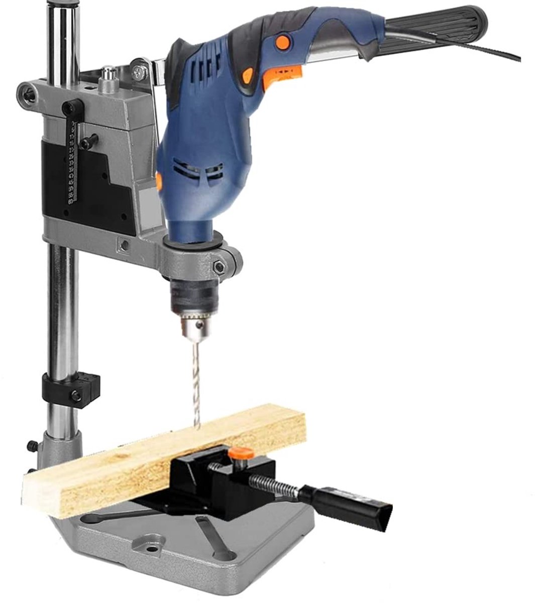 Solidchoice - Dailygoody - Multifunctionele Boorklem - Verstelbare Boorstand - Max Boor Diepte 60mm - Multicolor - Precisie Boorstand - Geschikt voor Klusproje