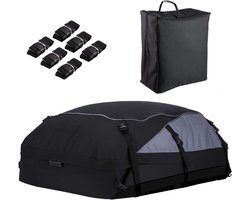 Auto Daktas - Dakkoffer Zacht - Bagage Vervoeren - Waterdicht Oxford Weefsel - 160 x 110 x 45 cm - Multicolor