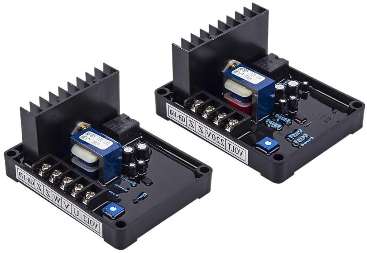 Automatische Spanningsstabilisator - AVR Generator - Stroomvoorziening Stabiliseren - Voor Borstelgenerator - 220V/380V - Niet gespecificeerd
