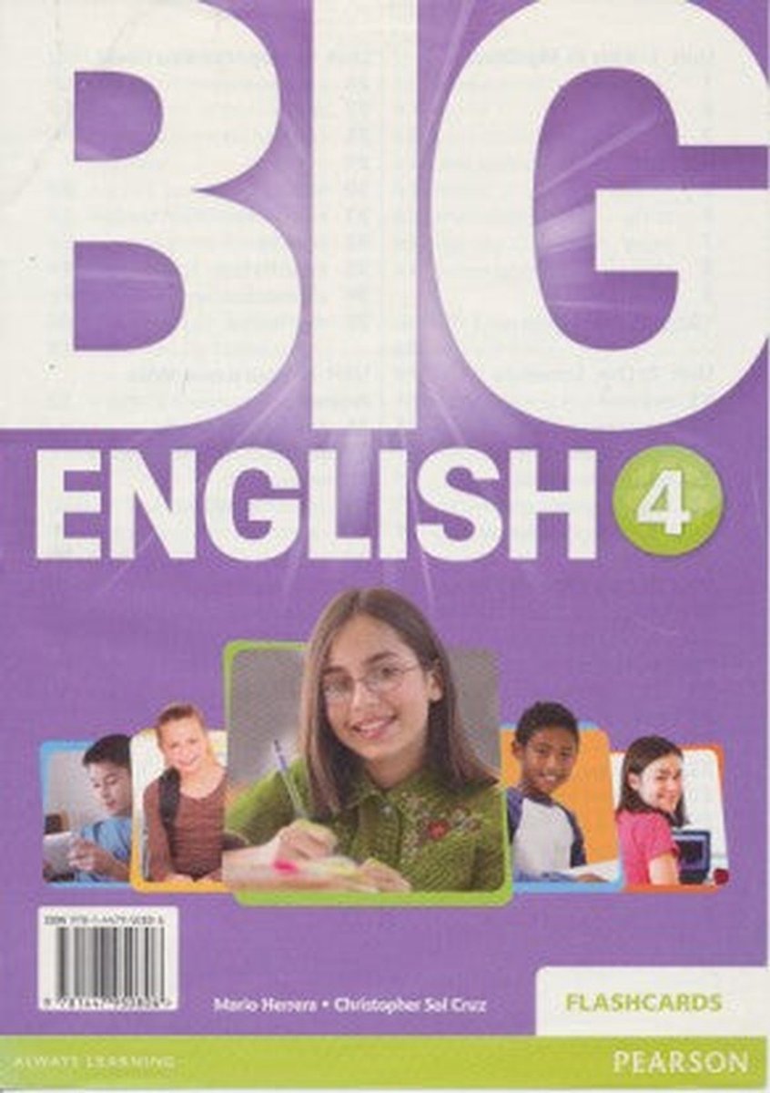 Big English Flashcards level 4