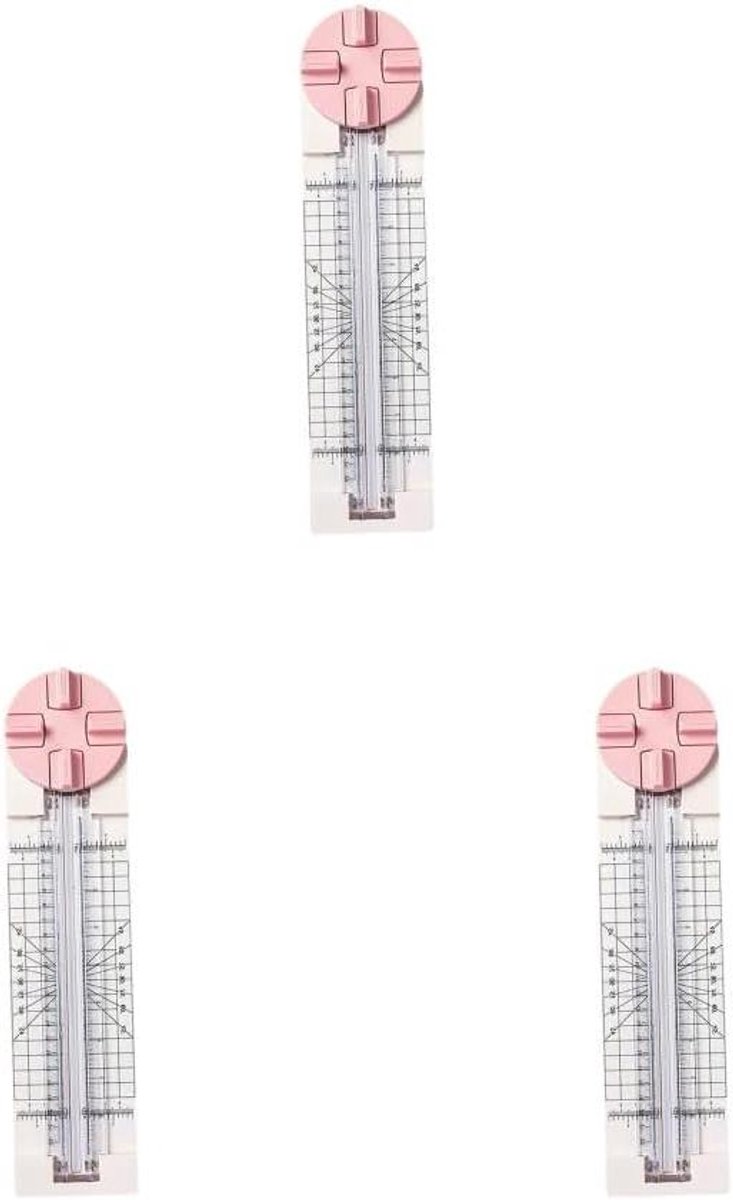Papier Snijmachine - Snijder Trimmer - Creatief Knutselen - Antislip Ontwerp - 355 cm x 83 cm - Roze