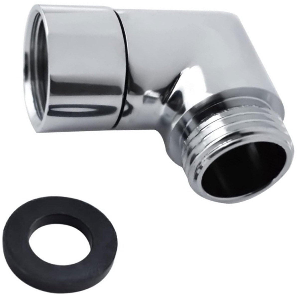 Dailygoods - Handdouche Adapter 90 Graden met Rubberen Afdichting