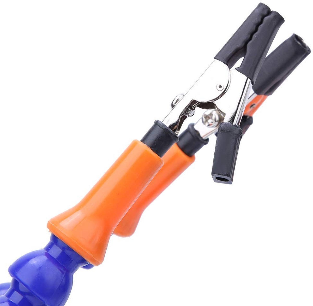 Dailygoods - Solderen Helpende Hand - 6 Flexibele Armen - Ideaal voor Hobbyisten - Aluminium Houder - Klem Tool - Perfect voor Elektronica - Handige A...