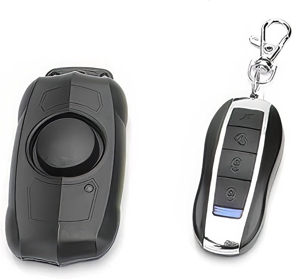 Draadloos Alarm - Beveiligingssensor - Voertuig Beveiligen - 120dB Sirene - 93x45x19 mm - Zwart