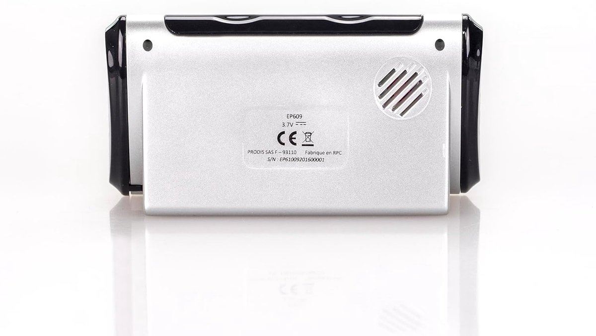 Wekker met camera - Verborgen camera - Discreet bewaken - Hoge resolutie - 11 x 6 x 33 cm - Zwart