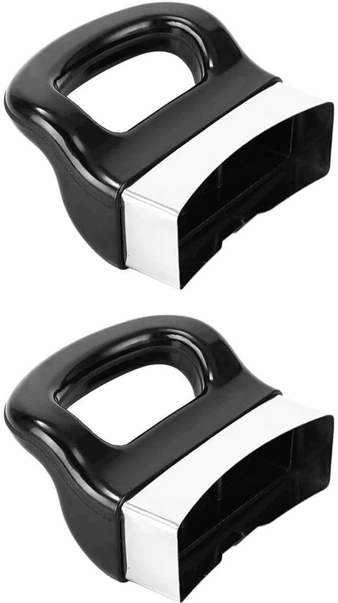 Dailygoods- Handvat Vervangend - Universele Zijhandgreep - 2 Stuks - Hittebestendig Plastic - Eenvoudige Installatie - Duurzaam Materiaal - Kookpot