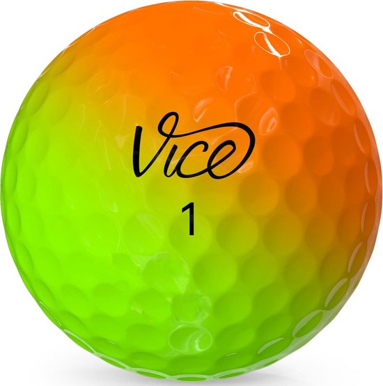 Golfballen - Sportballen - Precisie Spel - 4-laags Urethaan Cover - 12 Stuks - Geel/Oranje — afbeelding 4