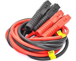 Startkabels - Boosterkabels - Auto Starten - 100% Koper - 3 meter - Zwart