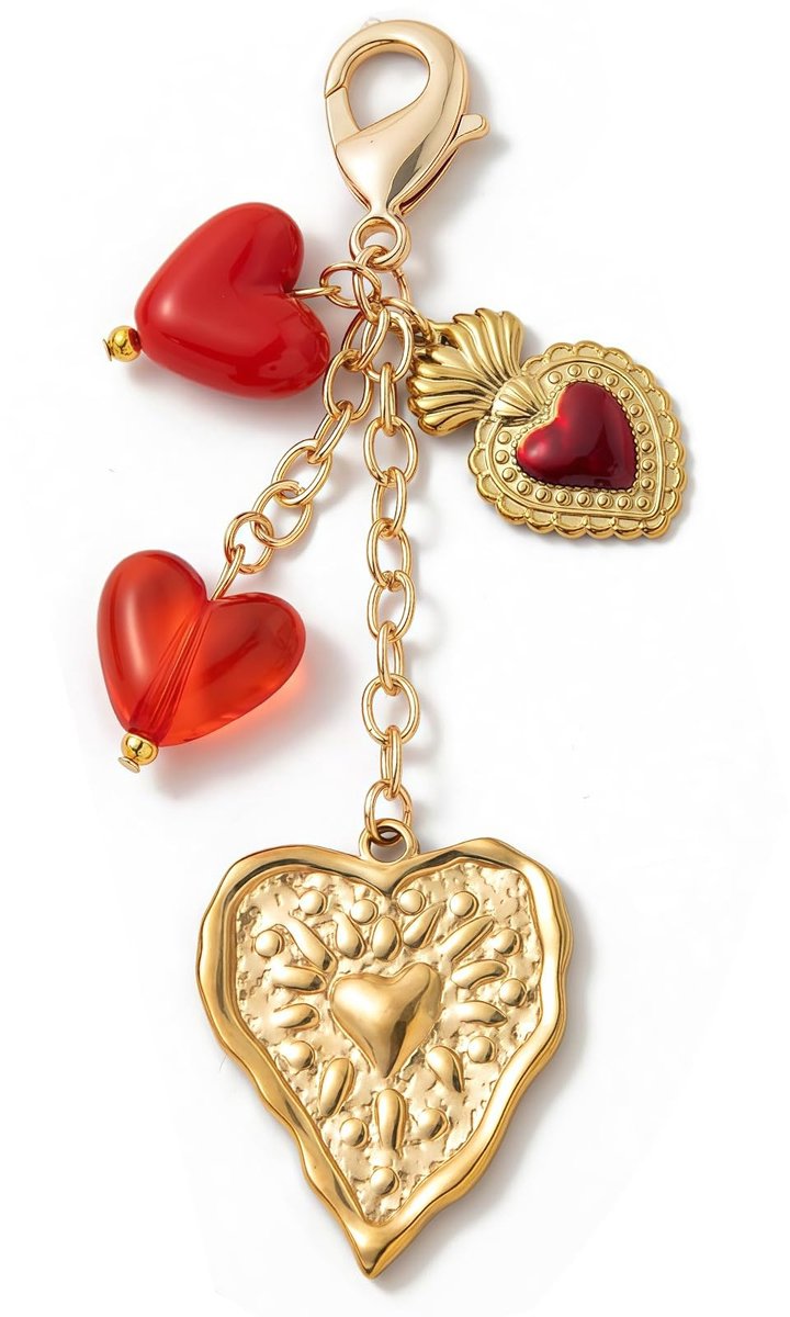 Dailygoods - Schattige Sleutelhanger voor Dames, Gouden Tasbedel