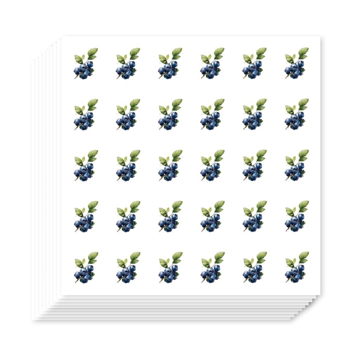 Dailygoods- Stickers 600 Stuks - Zelfklevende Stickers - Schattige Fruitthema Stickers - Planner/Kalender - Knutselkunst - Geschenkzakje - Plakstickers