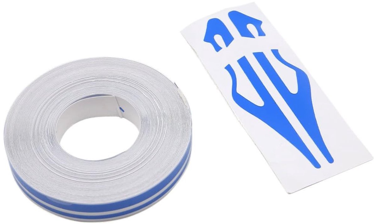 Dailygoods- Pinstripe Tape 32 voet - Auto Waterdichte Streep Tape - DIY Vinyl Decals - Universele Stickers - Zelfklevend - PVC Materiaal