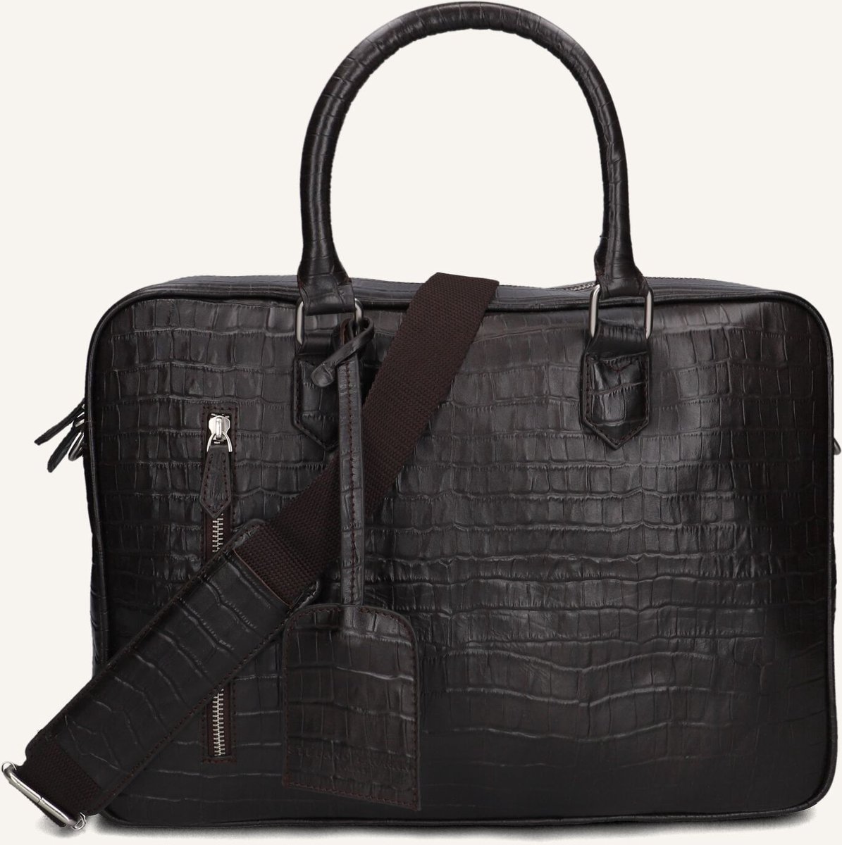 STEFANO LAURAN Sr177 Laptoptassen Heren - Bruin - Maat ONESIZE