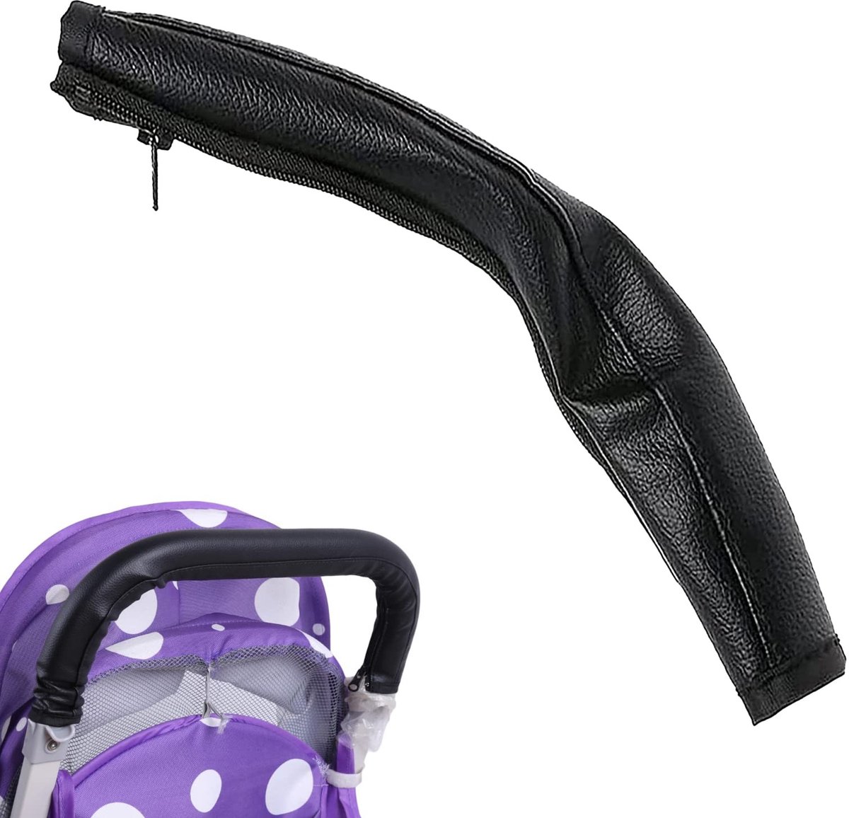 Dailygoods- Greepafdekkingen Hoogwaardig Leer - Armleuninghoes - Waterdicht - Slijtvast - Zweetabsorberend - Eenvoudig te installeren - Handgreep
