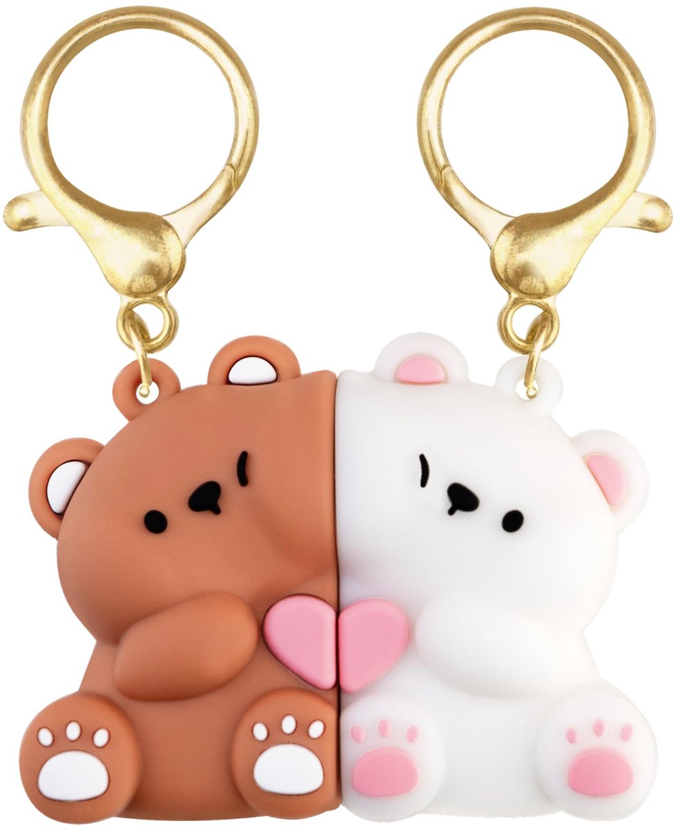 Dailygoods- Sleutelhanger Schattige Beren - Koppels - Partnergeschenk - Jubileum - Verjaardag - Symbool van de Liefde - Koppelcadeau