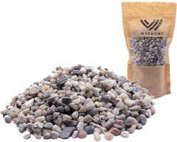 Aquarium Grind - Decoratie Grind Bodembedekker - Aquarium Inrichting - 100% Natuurlijk Grind - 980 g - Natuurlijke Kleuren