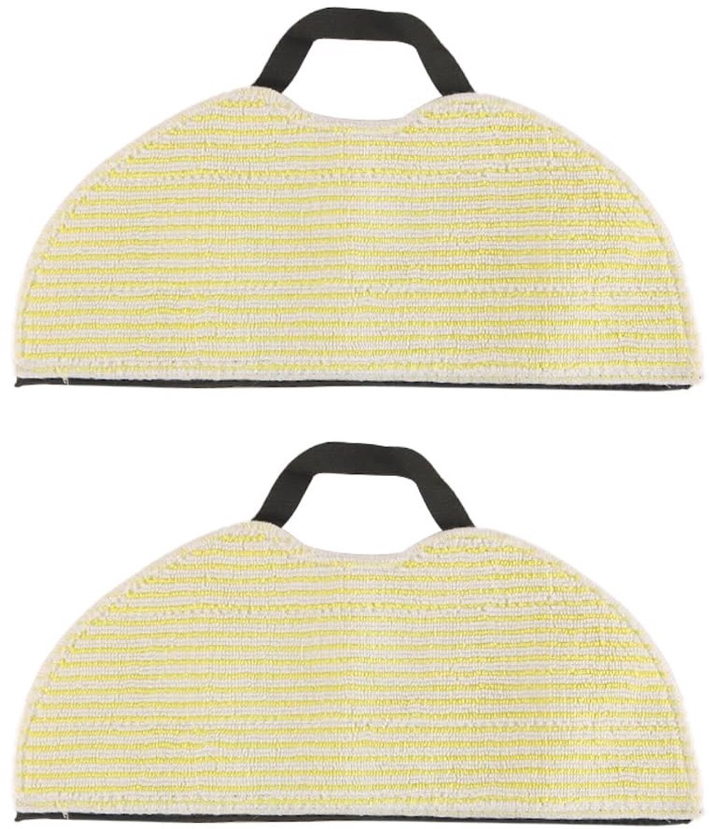 Dailygoods - Set van 2 Microvezel Dweildoek Pads voor Stofzuiger