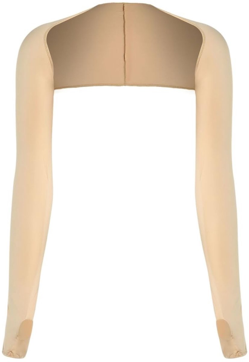 Dailygoods- Bolero Dames Korte Mouw - UV-Bescherming - Zonnebescherming - Ademend - Polyester/Elastaan - Vingergaten - Zonne-sjaal
