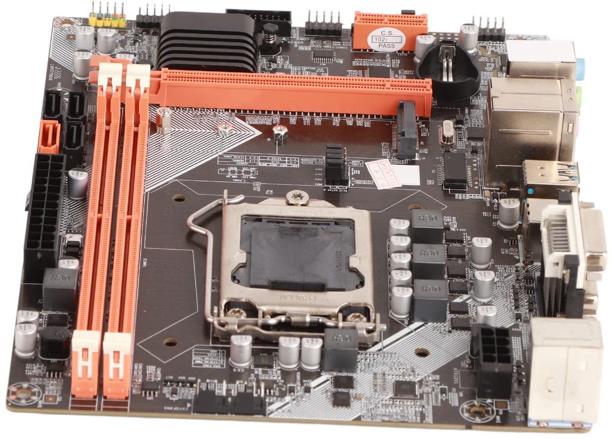 Allecto - Moederbord - B75 Micro Atx - Hoge Snelheid - 1155-Pin - USB3.0 - Desktop Moederbord - Geschikt voor Gaming - Model Tbest