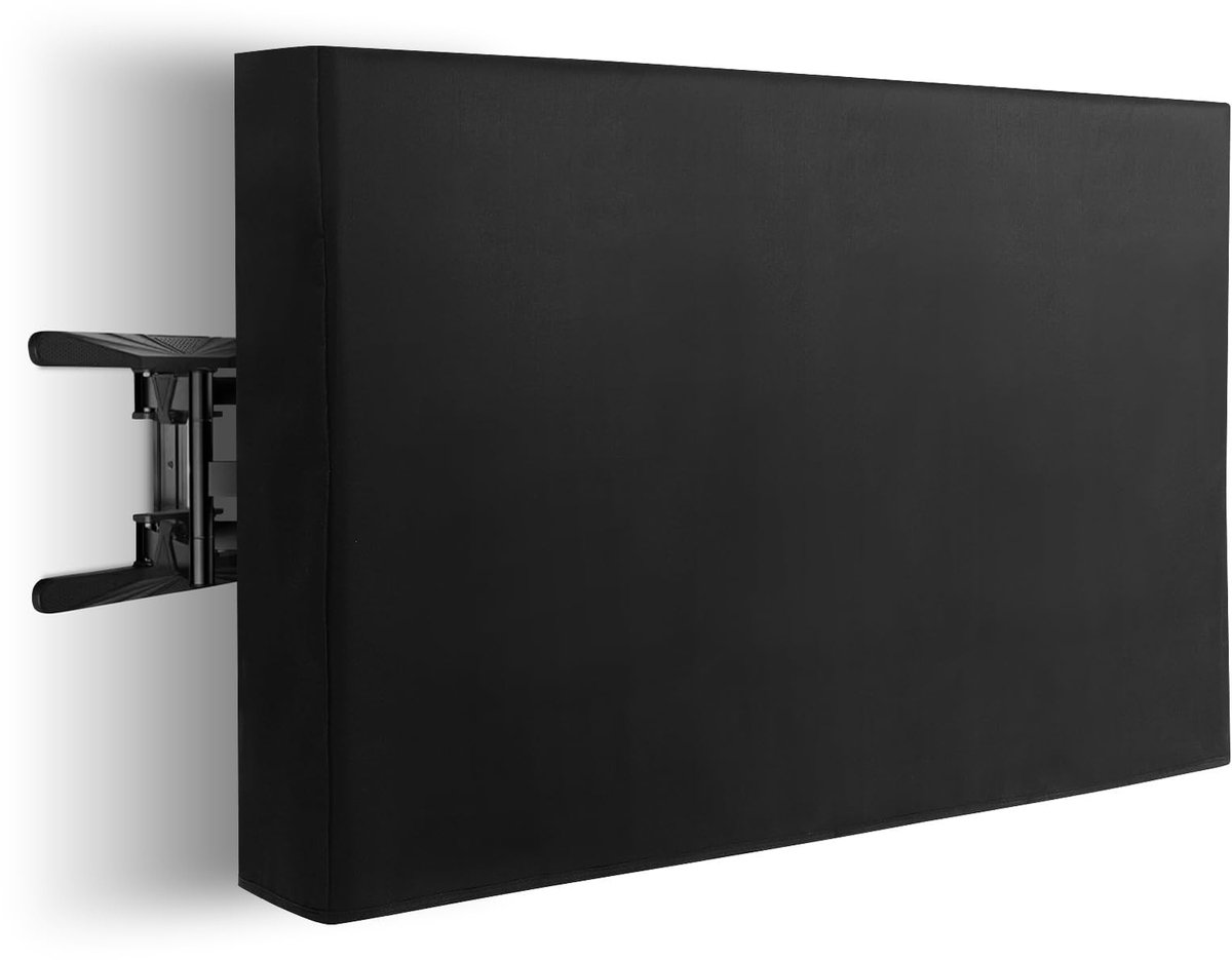 NTHProducts - Outdoor TV Cover - Waterdicht - 600D Oxford stof - Zwart - TV Bescherming - Weerbestendig - Geschikt voor 40 inch TV