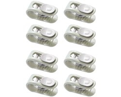 MTTProducts - Non Slip Clips - Duvet Cover Clips - Voorkom Verschuiven - 8 Stuks - Multifunctionele Clips - Voor Dekbedovertrekken - Kleding en Sokken